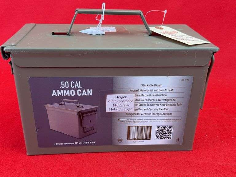 80 Rds+- Berger 6.5 Creedmore Hybrid Target