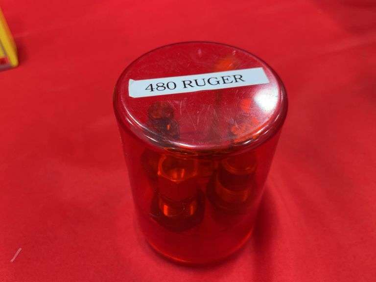 (153+-) Rds 480 Ruger Ammo, Reloads, Brass & Die Set