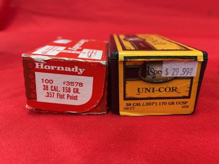 (501+-) Rds 38 Caliber Bullets