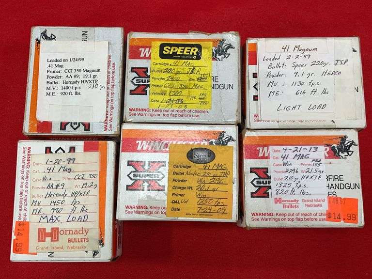 330+- Rds 41 Mag Reloads