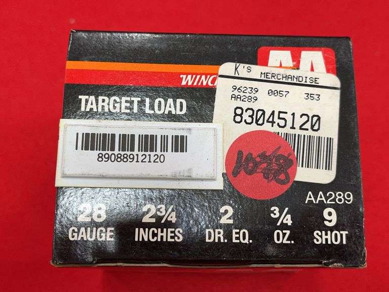 165 Rds+- 28 ga Shogtun Shells