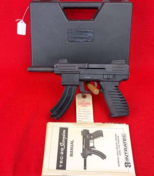 Intratec Tec 22 Scorpion .22 LR Cal NO ILLINOIS SALES