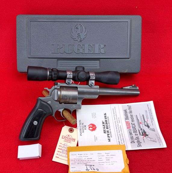 Ruger Super Redhawk 454 Casull & 45 Colt Cal