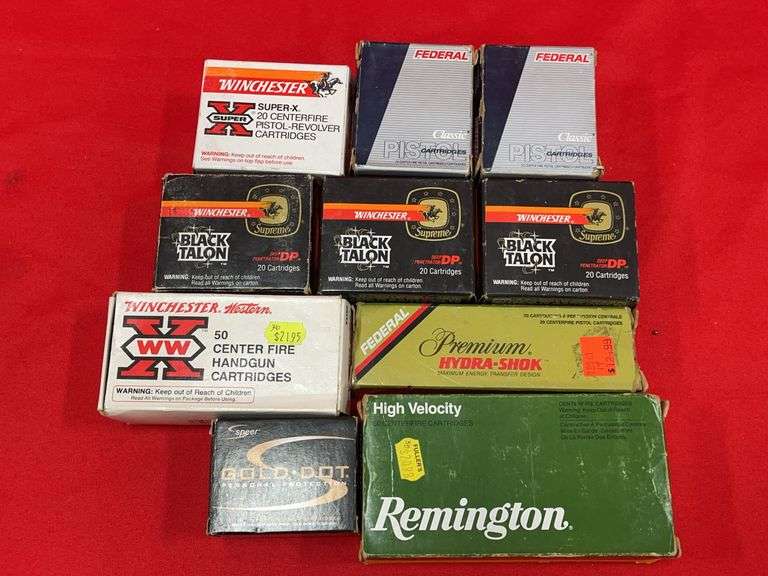(86+-) 44 Special & (152+-) 44 Rem. Mag Ammo