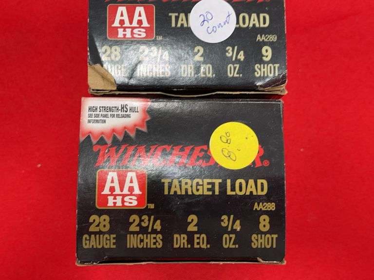 165 Rds+- 28 ga Shogtun Shells