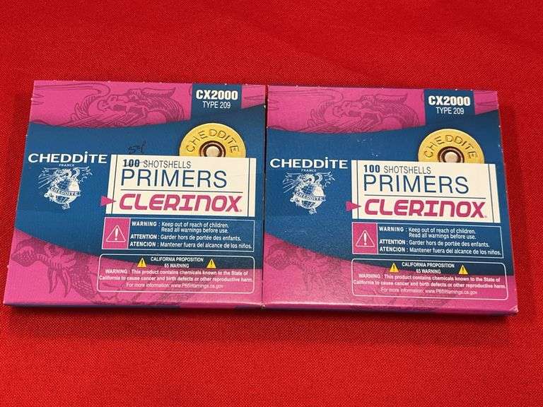 Shotgun, Small & Large Rifle, Small & Large Pistol Primers (No Shipping on Primers)