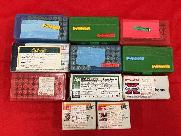 400+- Reloaded 44 Mag 44 Special Ammo