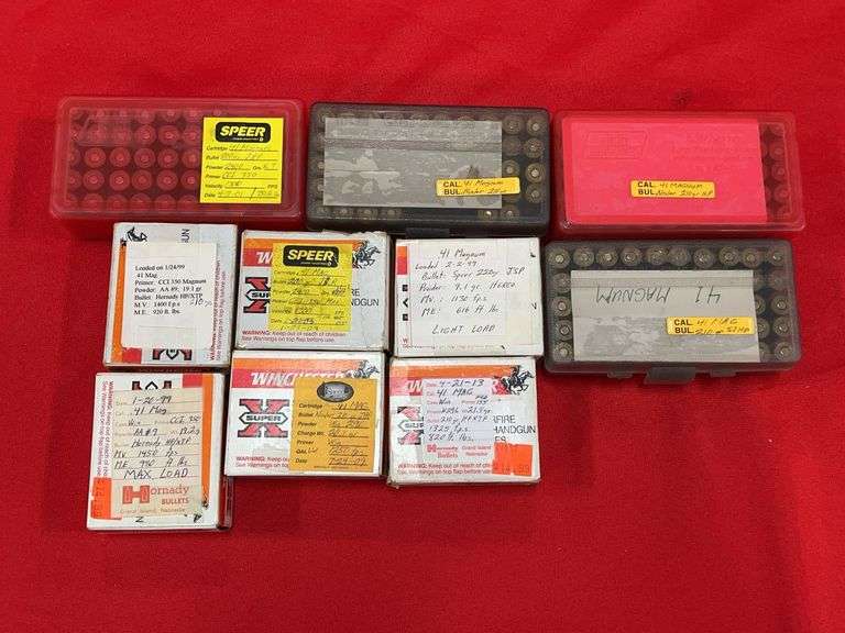 330+- Rds 41 Mag Reloads