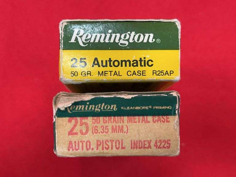 67 Rds+- 25 Auto Ammo