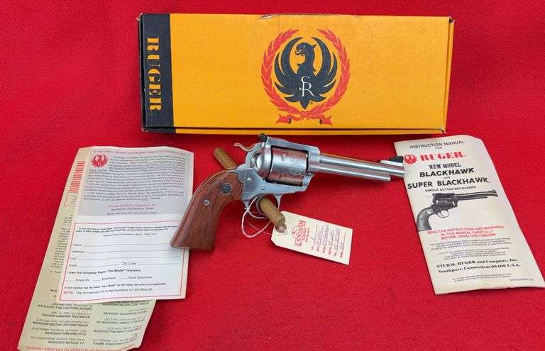 Ruger New Model Blackhawk Bisley 41 Mag