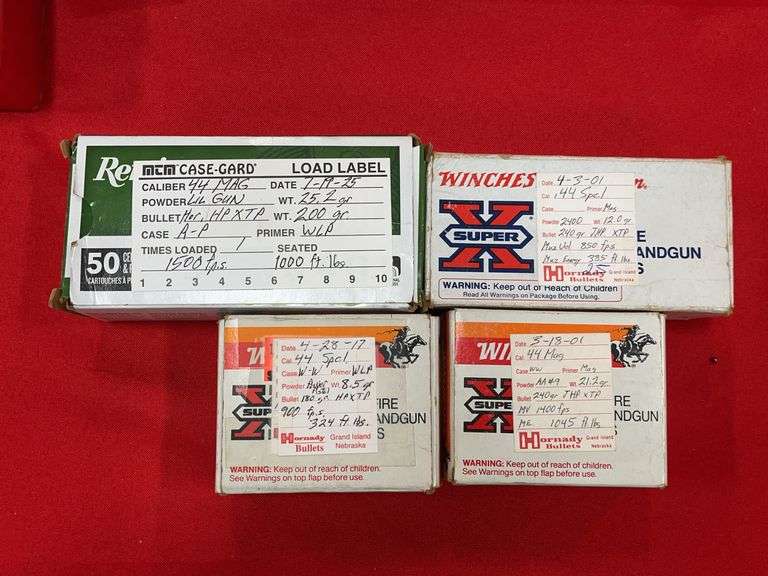 400+- Reloaded 44 Mag 44 Special Ammo