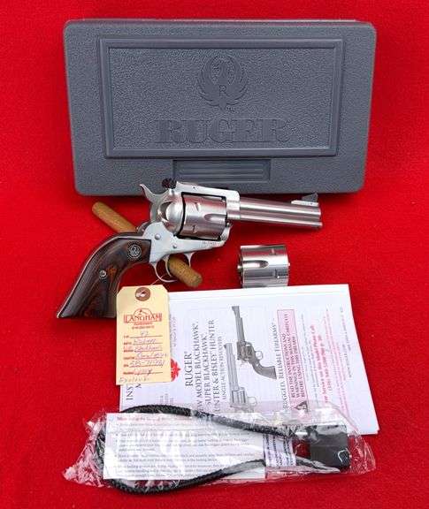 Ruger New Model Blackhawk Lipsey Exclusive 10MM/40 S&W Convertable