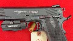 Colt 1911 Rail Gun .22 Cal