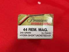 (86+-) 44 Special & (152+-) 44 Rem. Mag Ammo