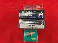 100 Rds+- Assorted 308 Win Ammo And 69 Rds+- Primed Brass