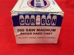 (113+-) Rds 500 S&W Ammo, Reloads, Brass & Die Set