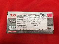 22-250 Ammo and Unprimed Cases