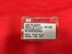 (153+-) Rds 480 Ruger Ammo, Reloads, Brass & Die Set