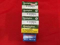 360 Rds+- Assorted 32Auto Ammo