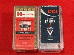 200 Rds+- 17 HMR Ammo