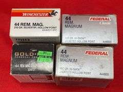 (86+-) 44 Special & (152+-) 44 Rem. Mag Ammo