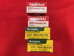 (154+-)Rds 222 Remington Ammo Some Reloads and Brass Plus Reloading Dies