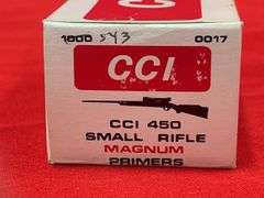 Shotgun, Small & Large Rifle, Small & Large Pistol Primers (No Shipping on Primers)