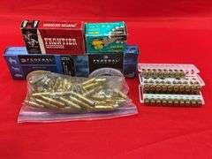 100 Rds+- Assorted 308 Win Ammo And 69 Rds+- Primed Brass