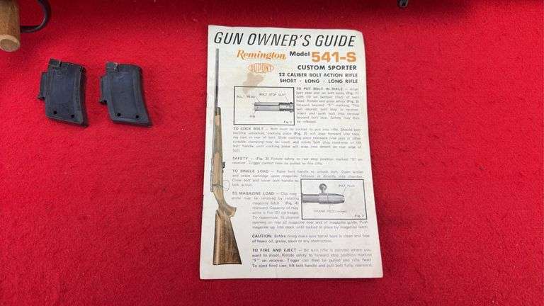 Remington 541S 22 S,L,LR