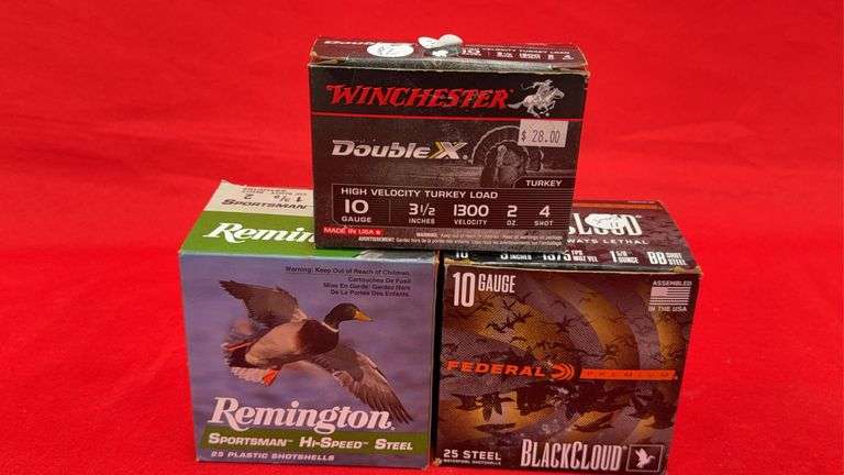 43+- 10 Ga 3 1/2" Shotgun Shells