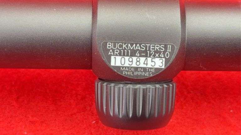 Nikon BuckMasters II AR111 4-12x40 Scope
