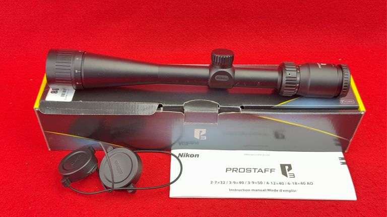 Nikon Prostaff P3 6-18x40AO Matte BDC Scope