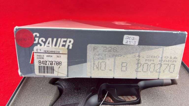 Sig Sauer P228 9MM Para