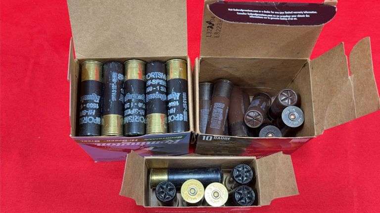 43+- 10 Ga 3 1/2" Shotgun Shells