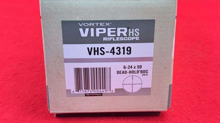 Vortex Viper HS Riflescope VHs-4319 6-24X50