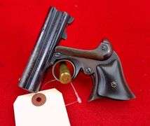 E. Remington & Sons 4 Barrel Ring Trigger Derringer .32 Cal