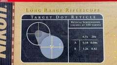 Nikon Monarck UCC 6.5-20X44 AO Riflescope