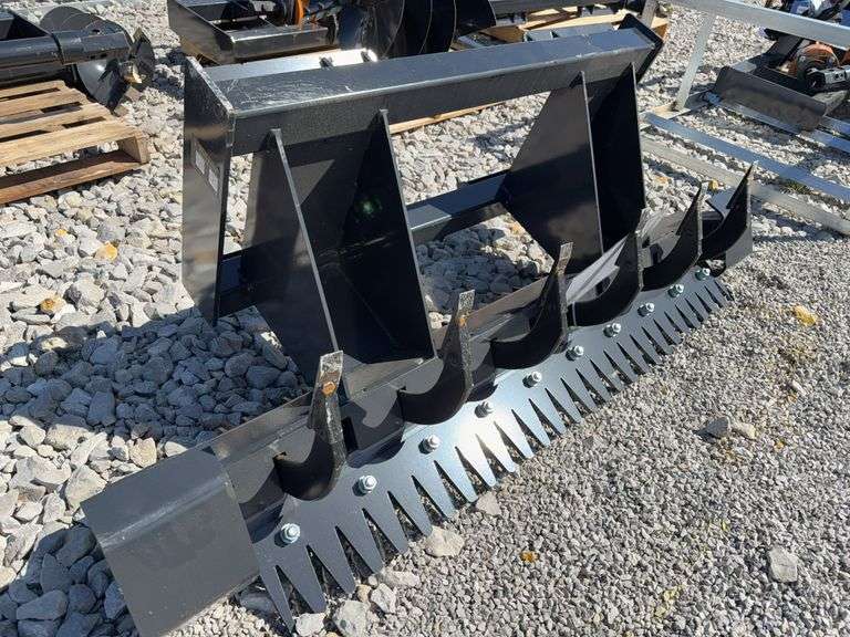 Wolverine Ripper Tooth Unused MMS Wolverine Skid Steer Ripper, Model RPR-12-72W, 8” Ripping ...