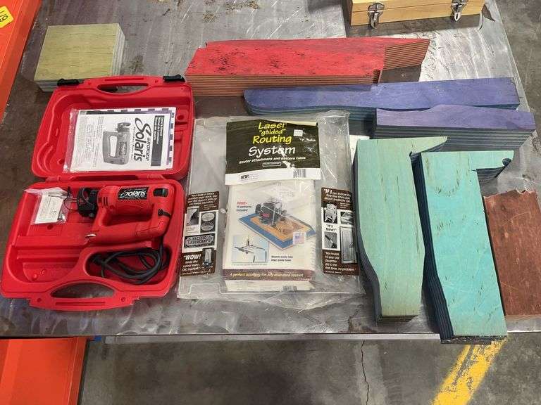 Rotozip Solaris Spiral Saw, Laser Guided Routing System, Project Wood ...