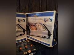 Pair of double buffet server warming trays