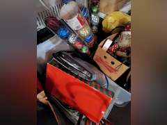 10 boxes of Christmas decor