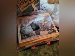 American Flag, 1995 Score Baseball collector set (believe to be NIP), advertising books & other