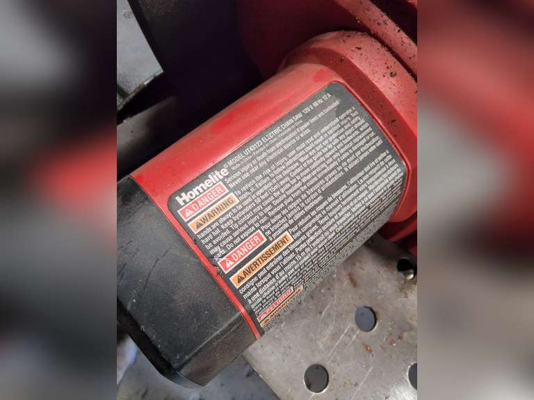 Homelite elec 16" chainsaw