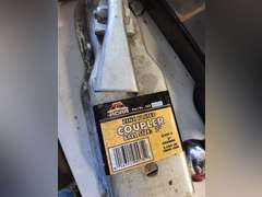 Receiver hitch 2" ball & NEW 2" trailer coupler