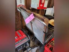 Vintage bus seat