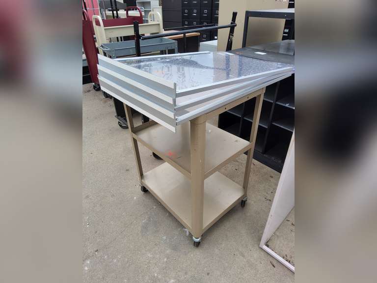 Metal AV cart
