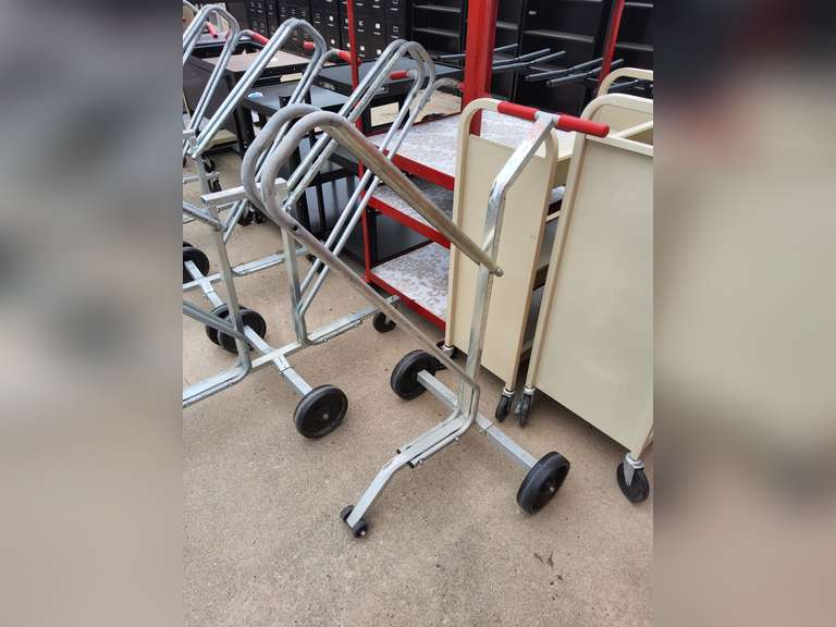 Music stand cart