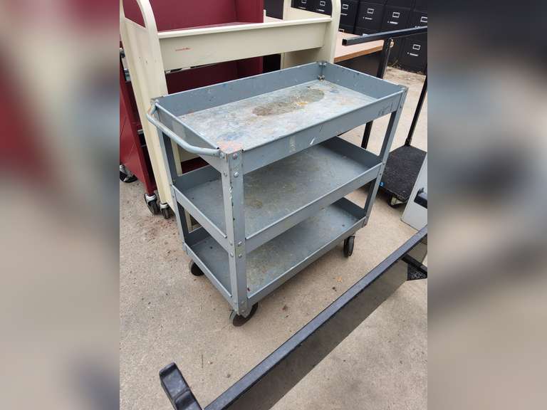 Small metal cart