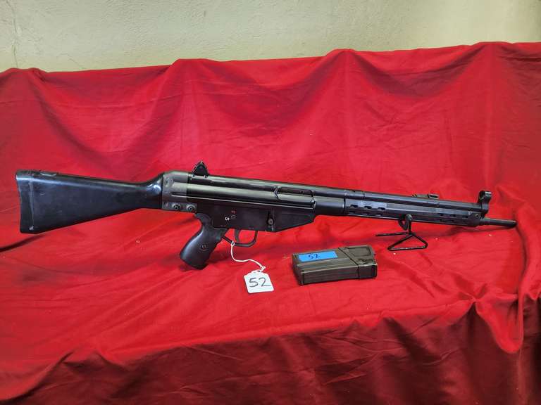 Century Arms Mod: CETME Sporter, .308 semi rifle, Ser#: C47931, 18" brl, 1 mag, 98%