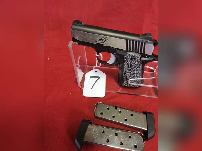 Kimber Mod: Micro CSE, 380 cal pistol, Ser#: P0054920, 2.75" brl, 2 mags, 96%